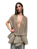 VICOLO - TOP PLISSE'  IN PIZZO ART. TAC0206