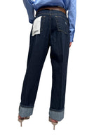 PLS-R126 JEANS MANDY BLU SCURO HAVEONE