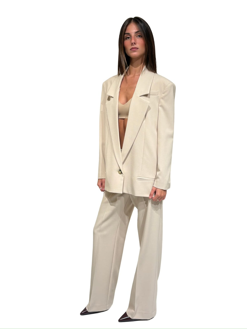 PCB-R031 PANTALONE GOFFRATO HAVEONE