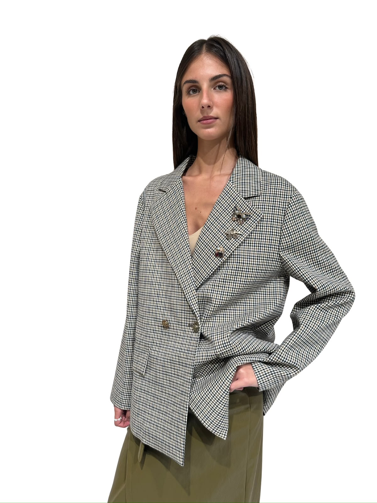 535310787 GIACCA VICHY ZAHJR