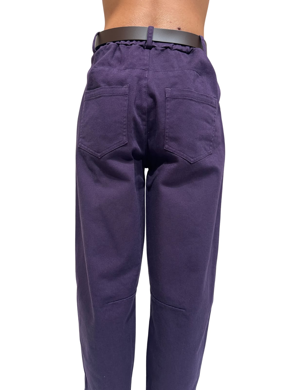 535310622 PANTALONE BALLOON PIEGA ZAHJR