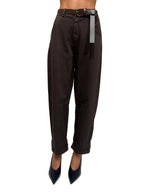 535310622 PANTALONE BALLOON PIEGA ZAHJR