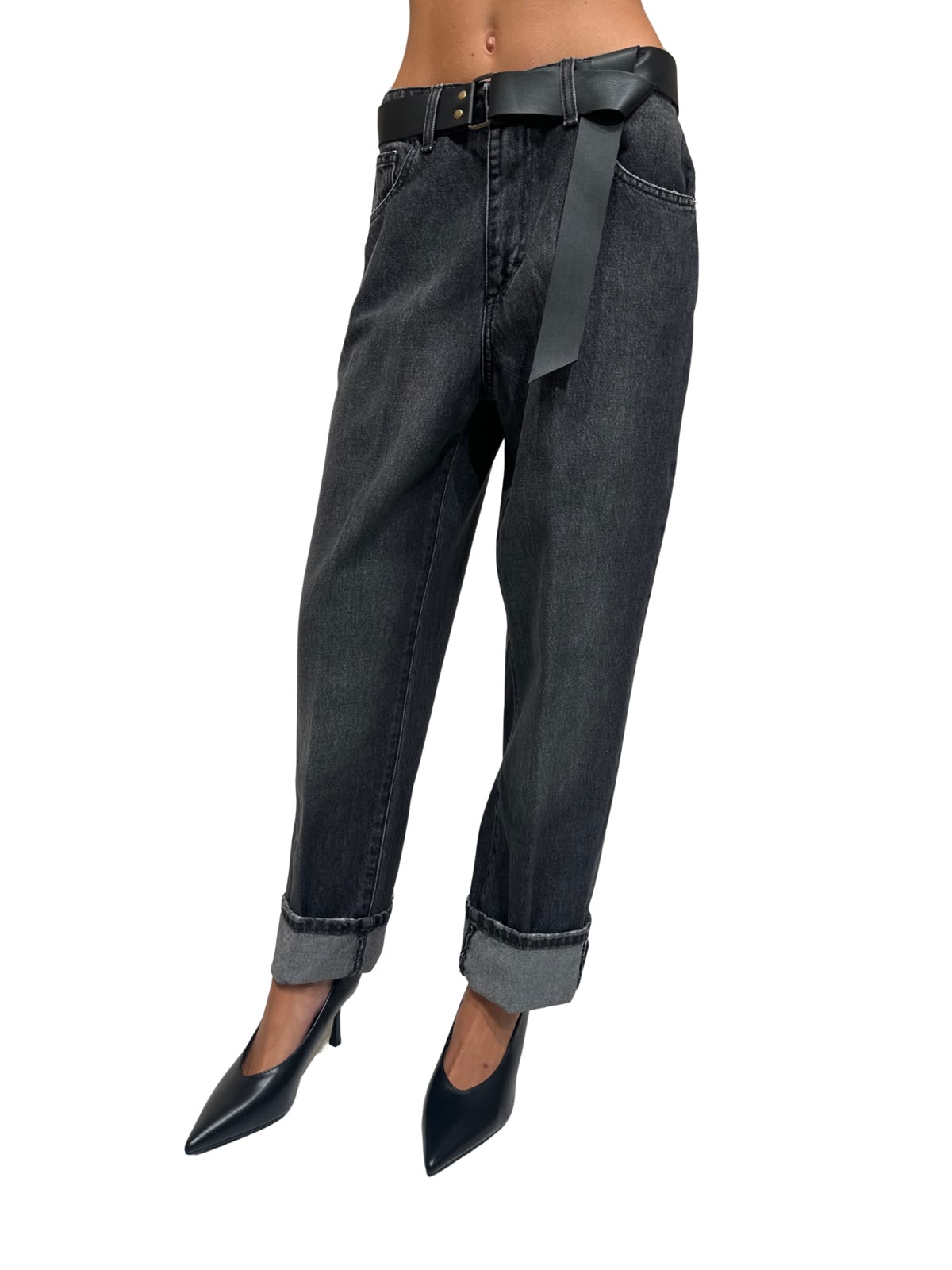PLS-R134 JEANS MANDY NERO HAVEONE