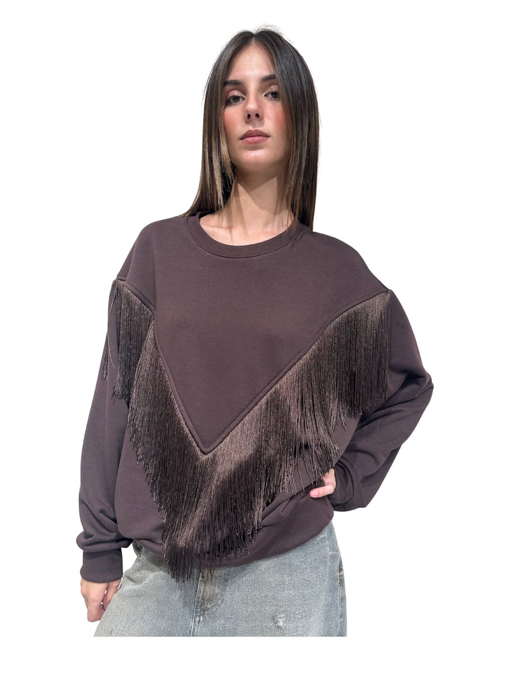 HAVEONE - FELPA FRANGE ART. FSH-R031
