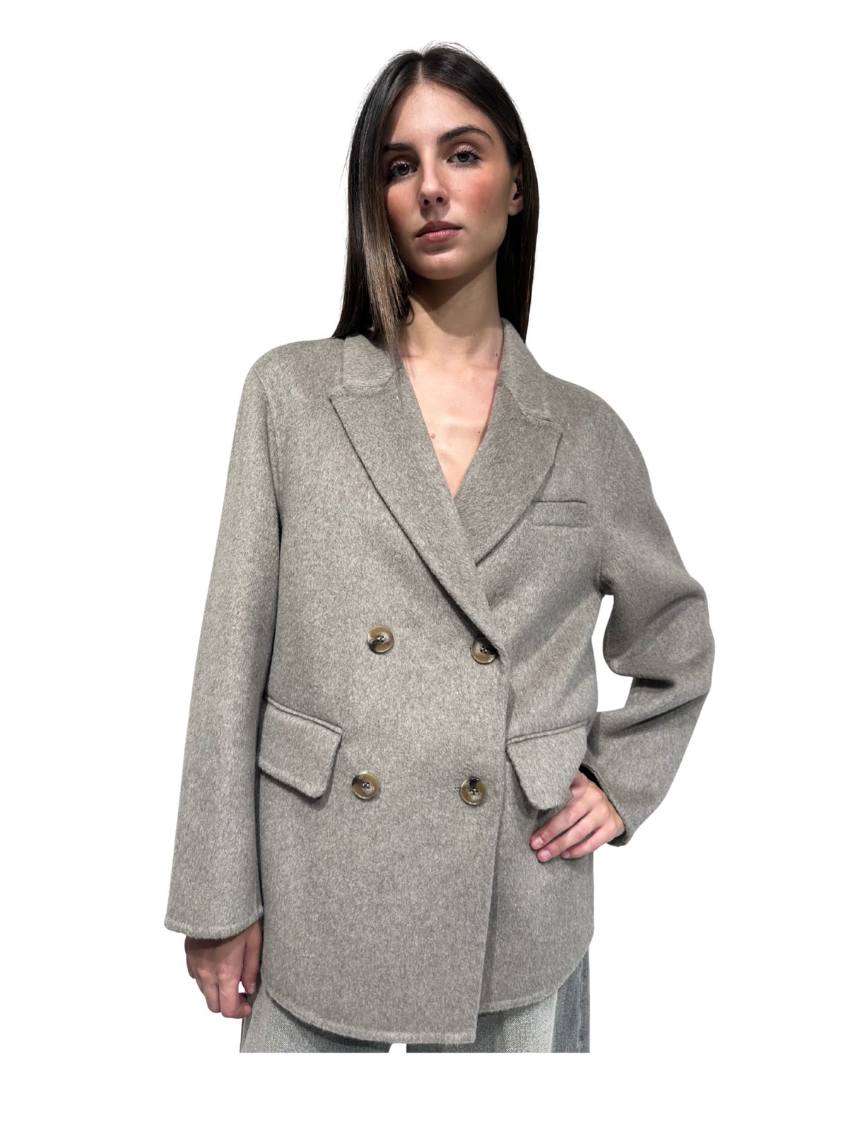 VICOLO - CAPPOTTO CORTO DOPPIOPETTO ART.TAC0083