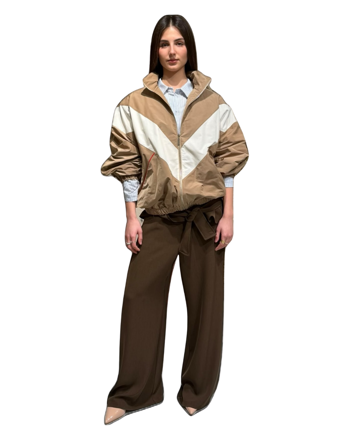 Maglia girocollo in cashmere leggero