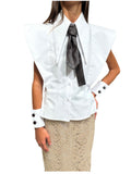 CVS-R049 CAMICIA GIROMANICA CON CRAVATTA HAVEONE