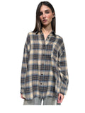 VICOLO - CAMICIA CHECK CON TASCA ART.TAC1228