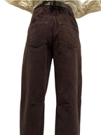 535310618 PANTALONE VELLUTO BALLOON ZAHJR
