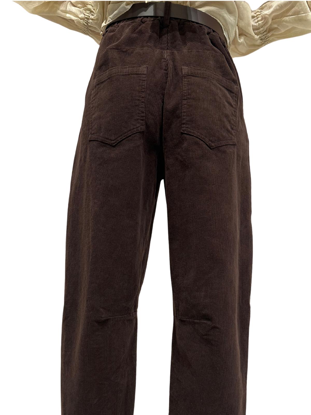 535310618 PANTALONE VELLUTO BALLOON ZAHJR