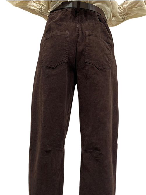 535310618 PANTALONE VELLUTO BALLOON ZAHJR