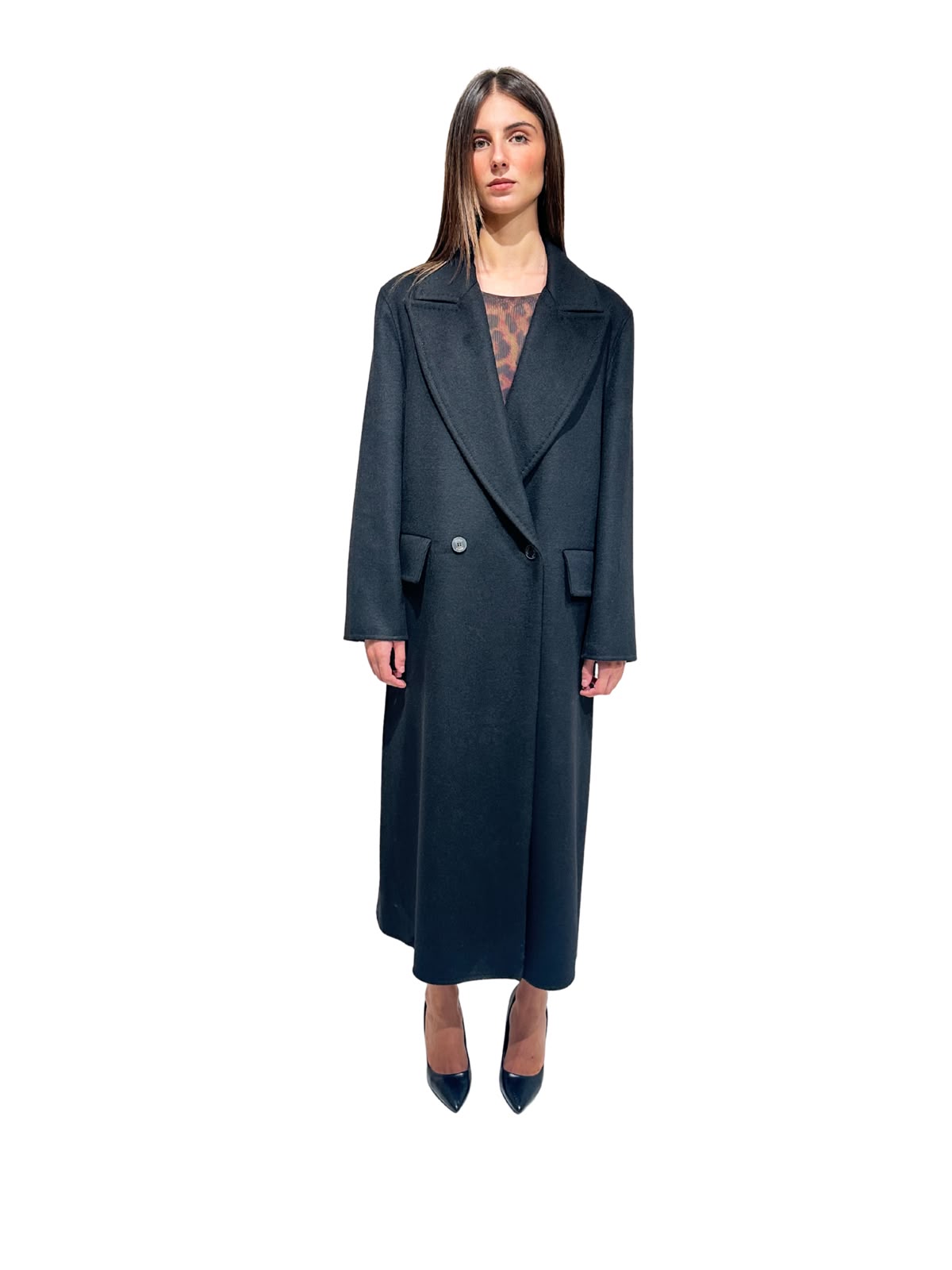 TAC0092 CAPPOTTO DOPPIOPETTO OVER LUNGO VICOLO