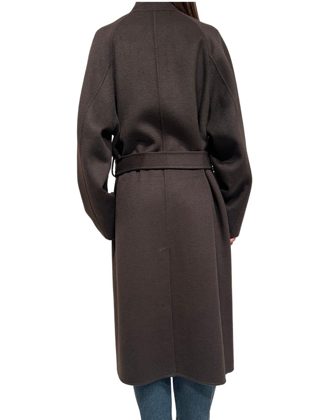 TAC0023 CAPPOTTO COLLETTO CON CINTURA VICOLO