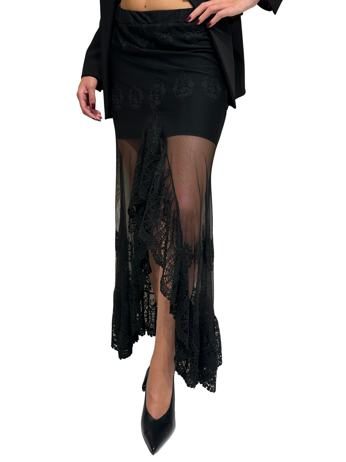 HAVEONE - GONNA LUNGA IN TULLE ART. GNO-R019