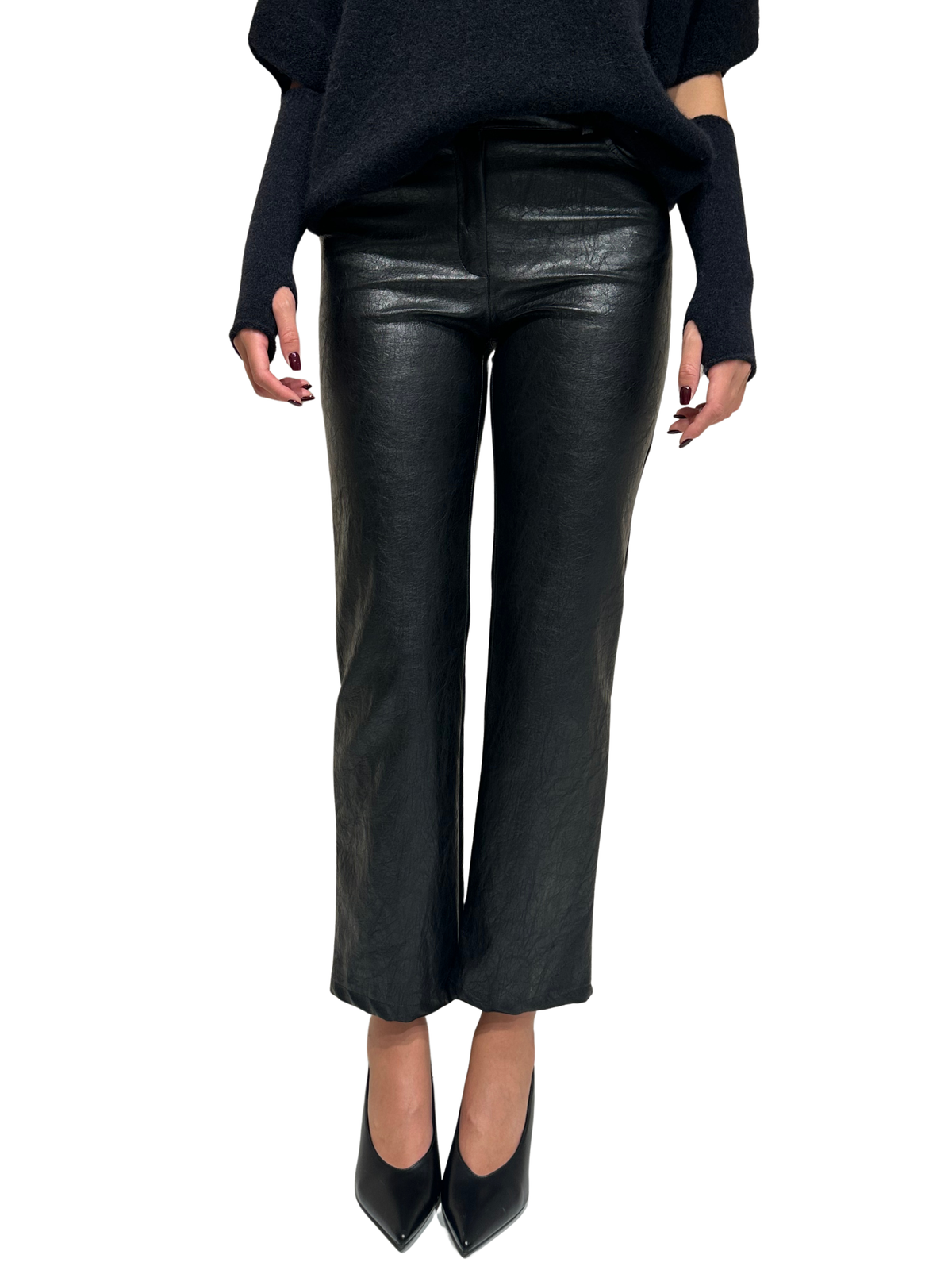 HAVEONE - PANTALONE ECOPELLE ART. PNO-R105