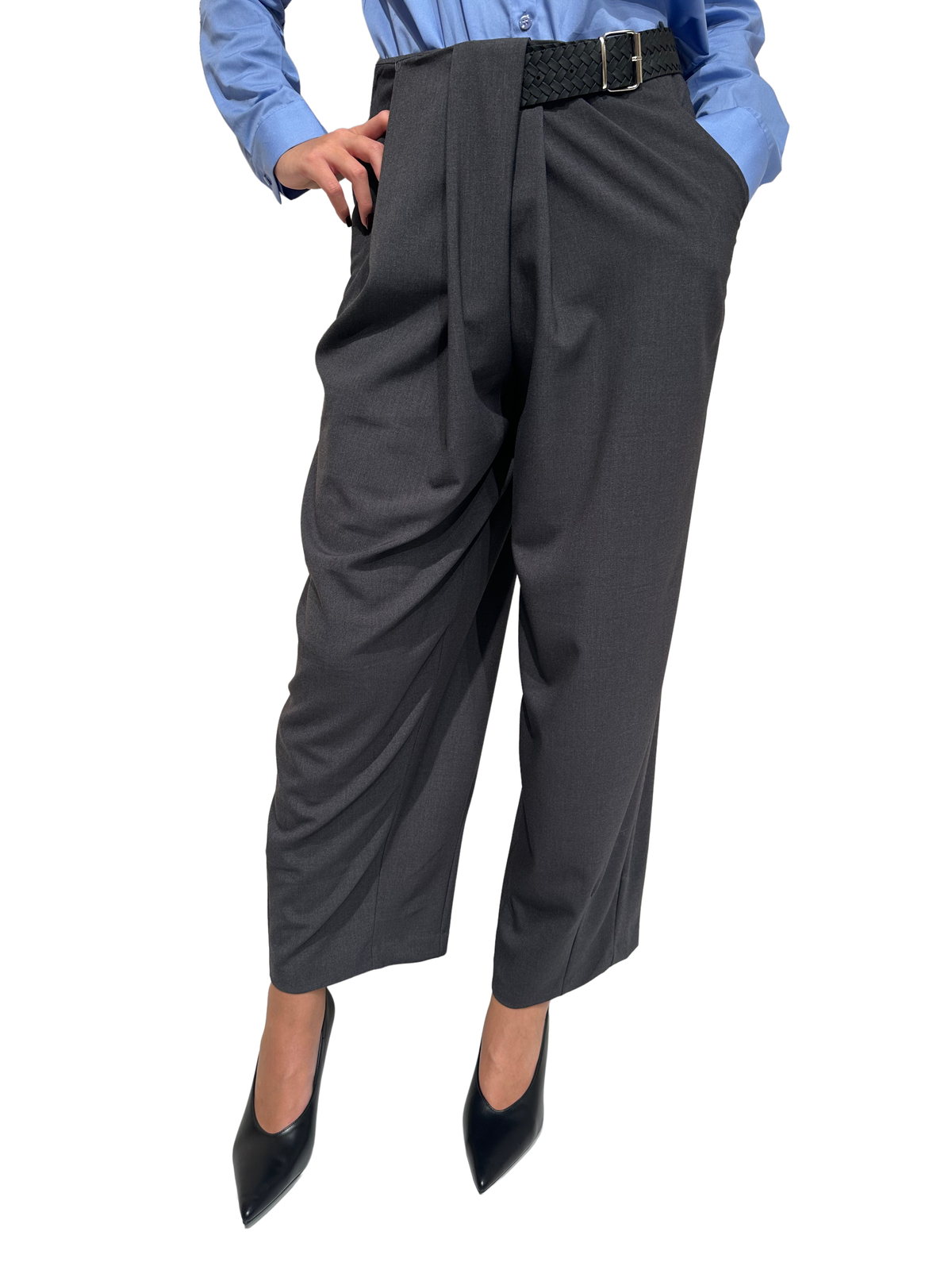 HAVEONE - PANTALONE A PALAZZO ART. PIA-R320