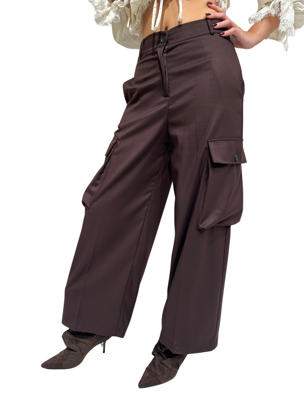 HAVEONE - PANTALONE MORO ART. PNO-R300