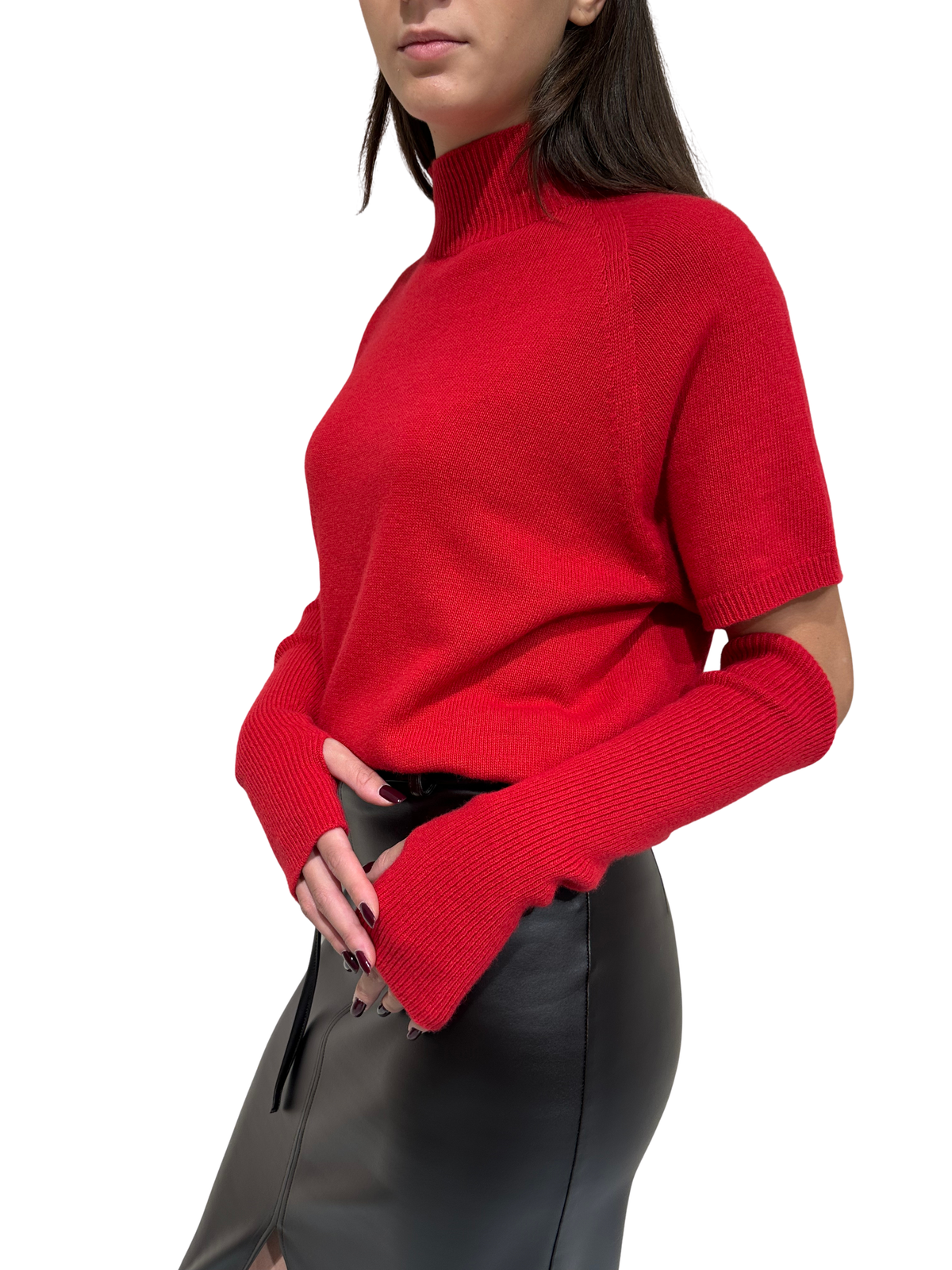 VICOLO - MAGLIA CON MANICOTTI ART. 7AC7190