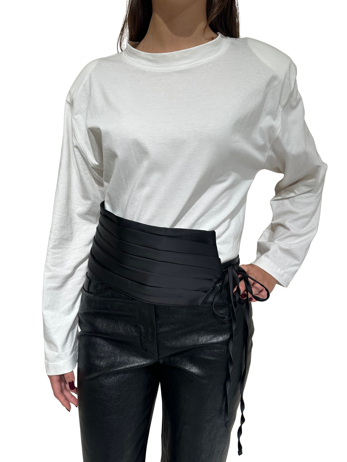 HAVEONE - T-SHIRT CINTURA RASO ART.TVS-R054