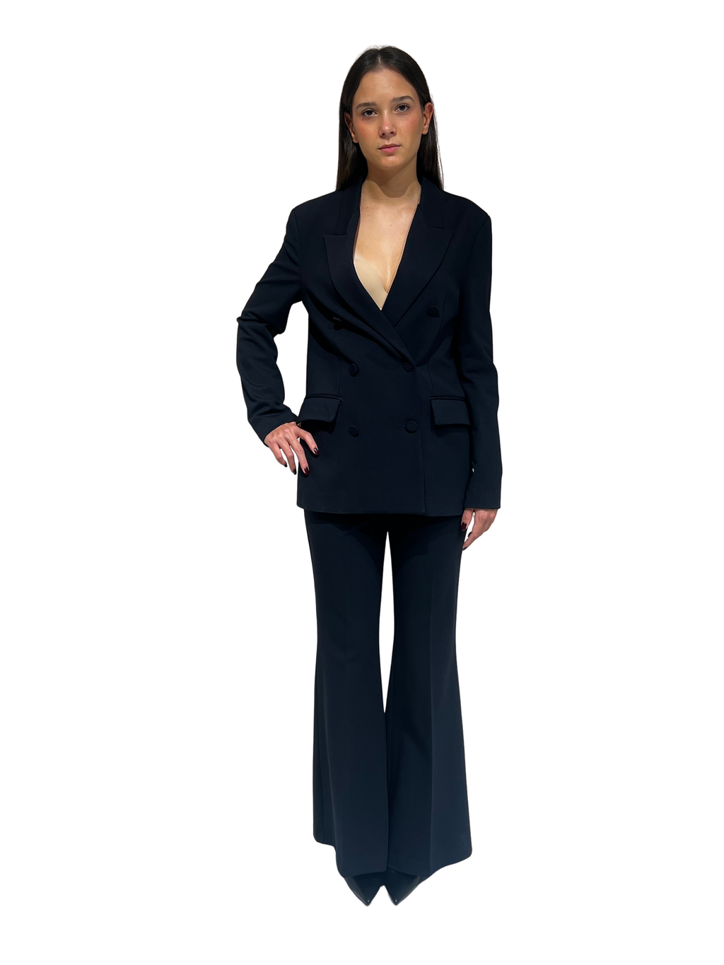 VICOLO - PANTALONE ZAMPA PUNTO MILANO ART.TAC0211