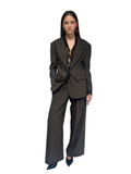 HAVEONE - GIACCA GESSATA CON PIZZO ART.JGE-R044