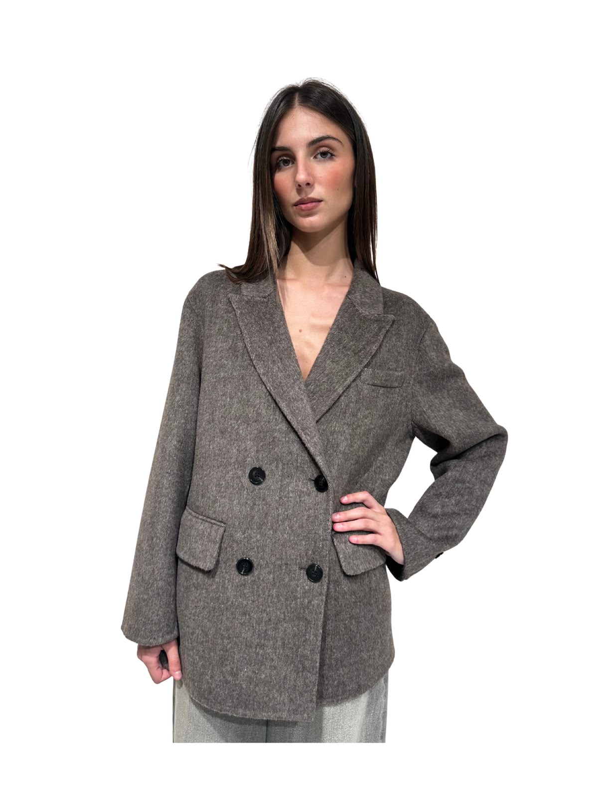VICOLO - CAPPOTTO CORTO DOPPIOPETTO ART.TAC0083