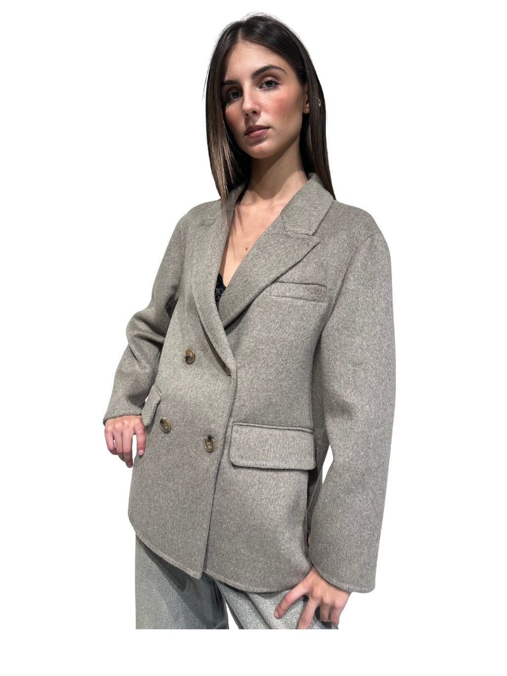 VICOLO - CAPPOTTO CORTO DOPPIOPETTO ART.TAC0083