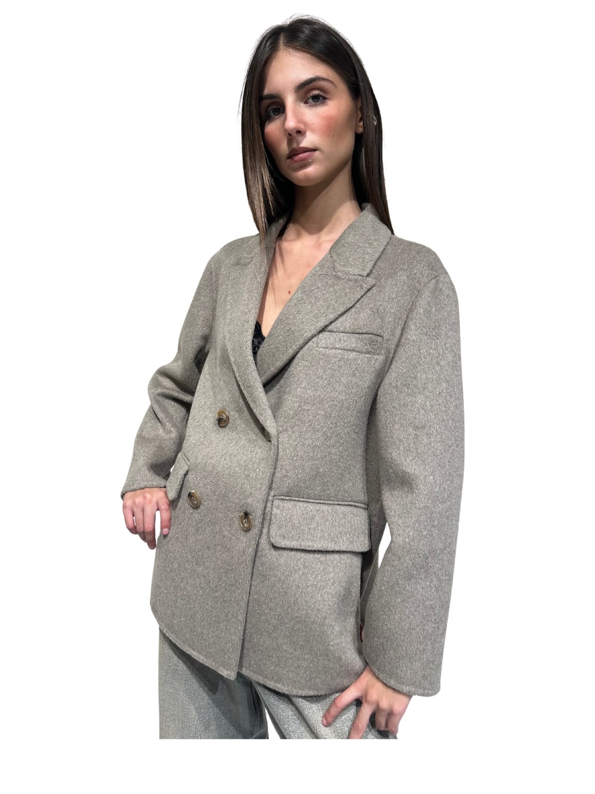 VICOLO - CAPPOTTO CORTO DOPPIOPETTO ART.TAC0083